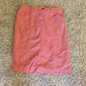 Pink skirt